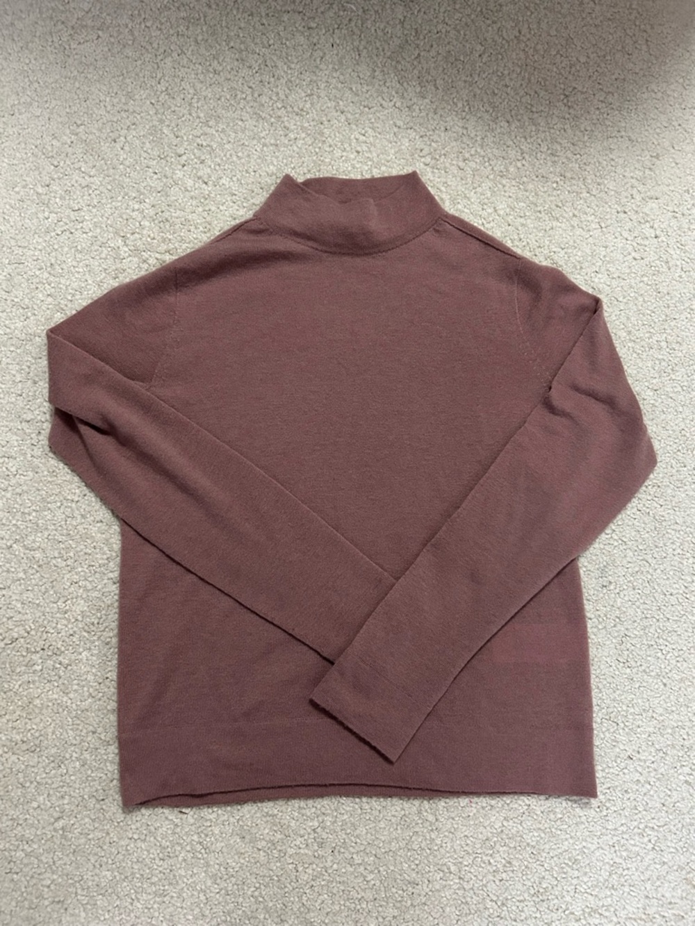 Vince mauve wool turtleneck